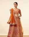 Mustard Yellow Embellished Lehenga